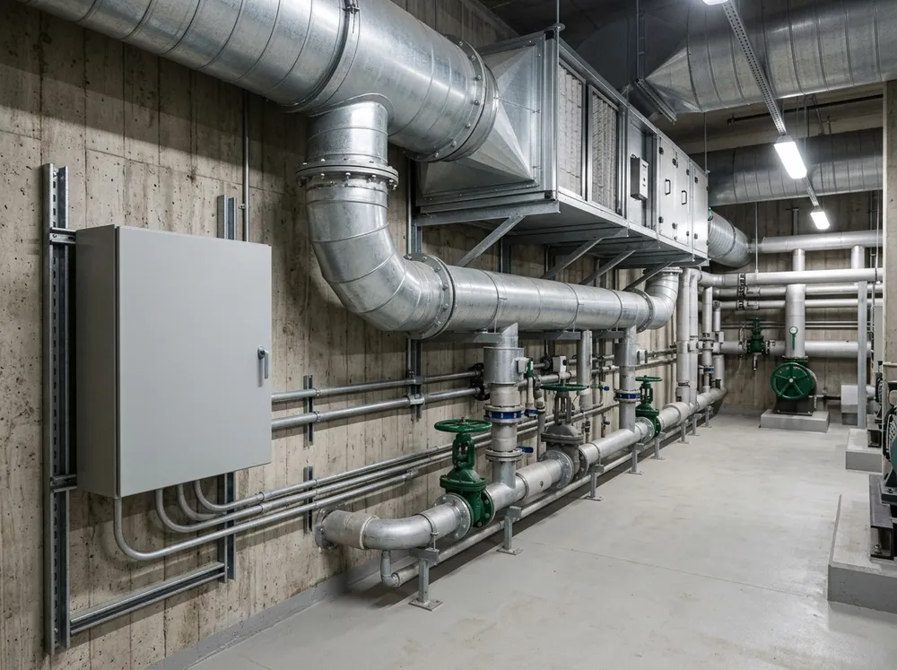 Instalacje filtrowentylacyjne i systemy podtrzymywania życia w schronie